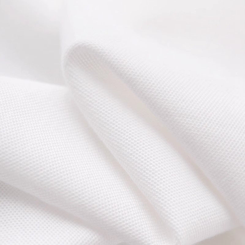Dame Elegante Poloshirt med fashionable puffærmer og klassisk krave Stilla