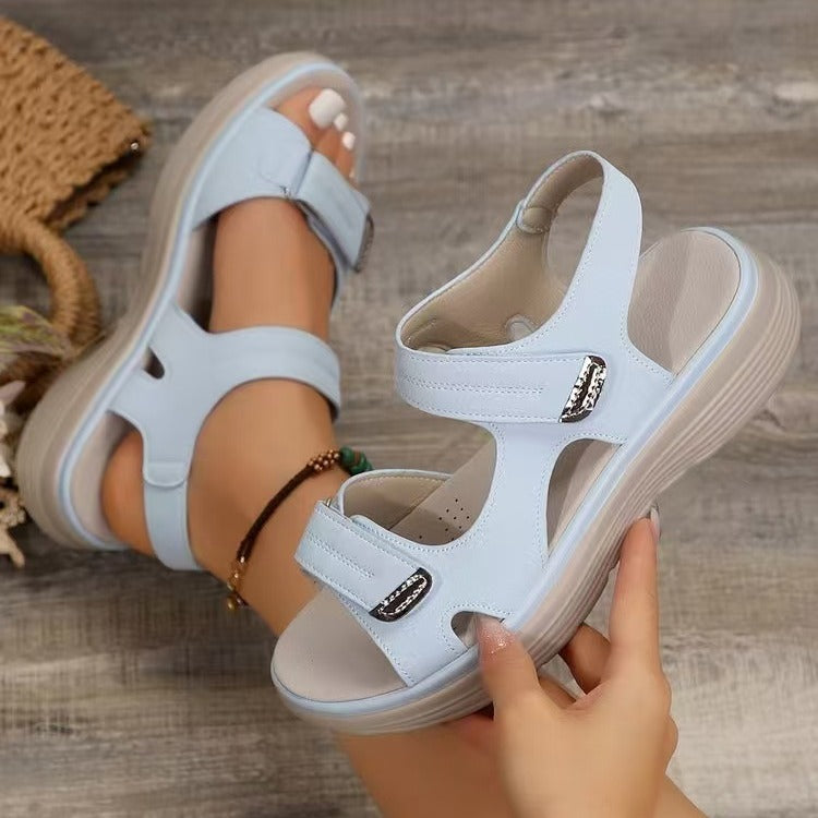 Dame Sporty Sandaler med justerbare stropper og dæmpende sål Stilla