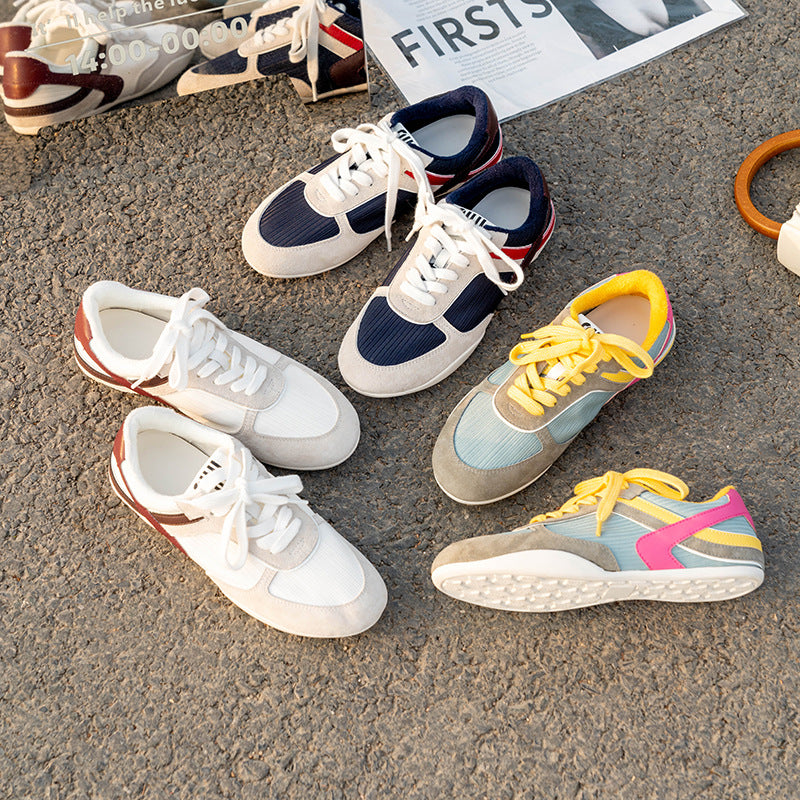 Dame Sneakers i sporty fritidsdesign med farverige accenter og åndbar sål Stilla