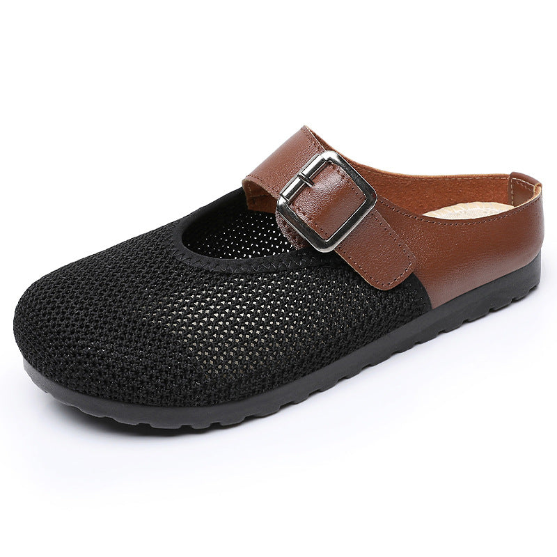 Femme Slip-On Komfort Clogs med justerbare spænder Stilla