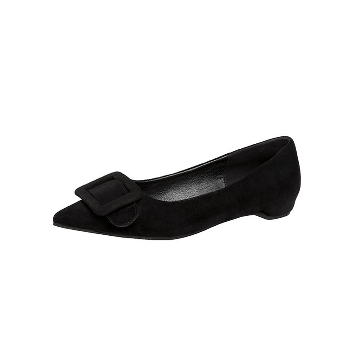 Dame elegante Ballerinas med fint spænde detaljer og behagelig sål Stilla