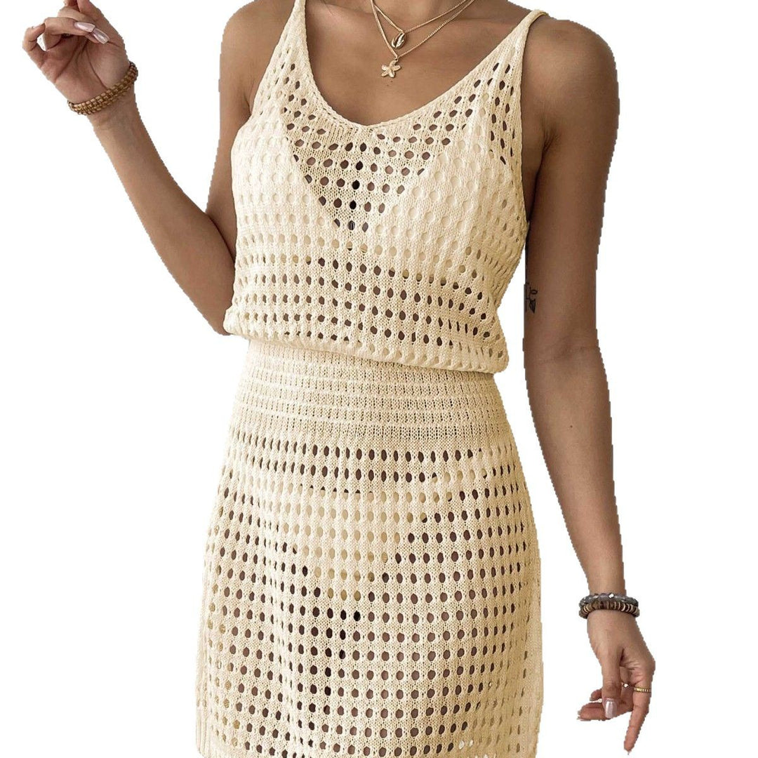 Femme Mesh Strand Mini Kjole Stilla