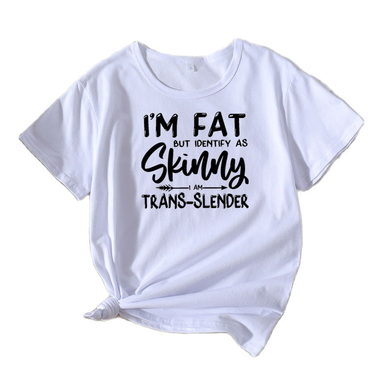 Dame Fritid Humor Grafik T-shirt Stilla 1751262371