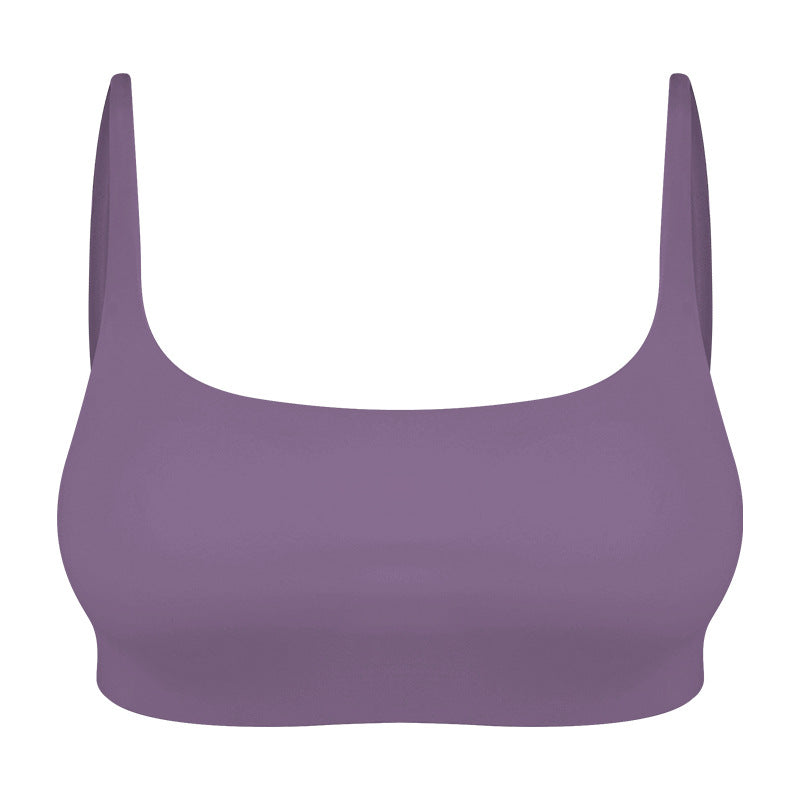 Dame sporty bustier lavet af højt åndbart materiale med sømløs forarbejdning Stilla