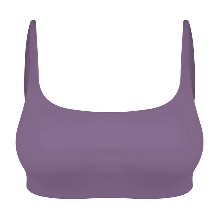 Dame sporty bustier lavet af højt åndbart materiale med sømløs forarbejdning Stilla