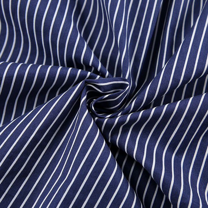 Dame Oversized Skjorte med moderne striber og afslappet snit Stilla