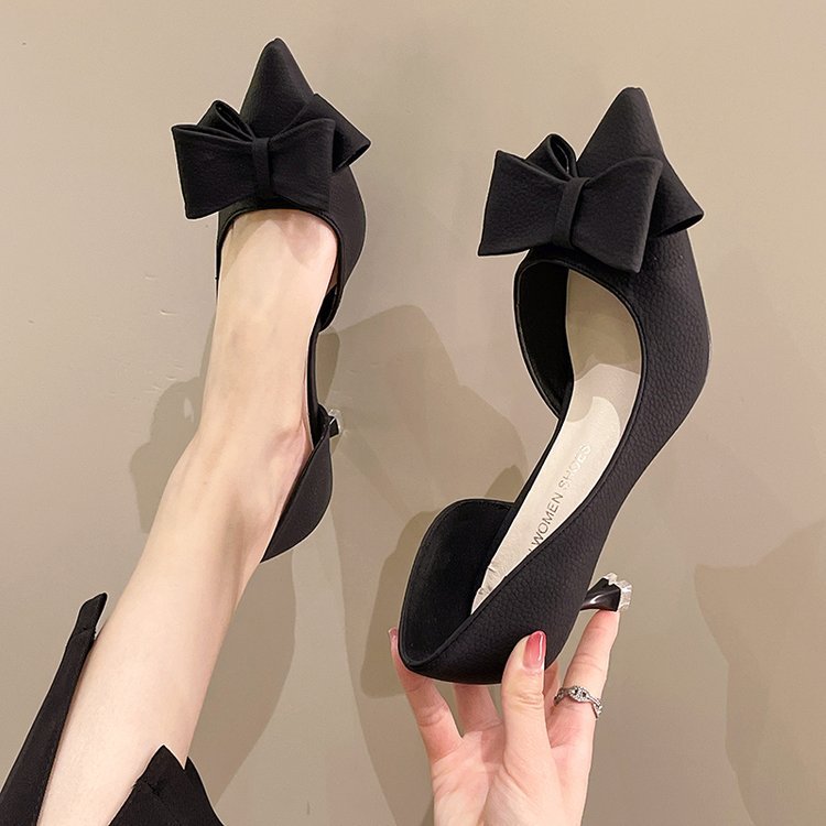 Dame Elegante Pumps med dekorative sløjfer og glamorøs accent Stilla