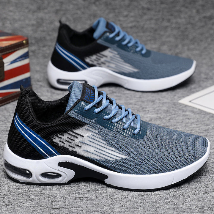 Herrer Åndbare Sport Sneakers med stødabsorberende sål og fleksibel pasform Stilla