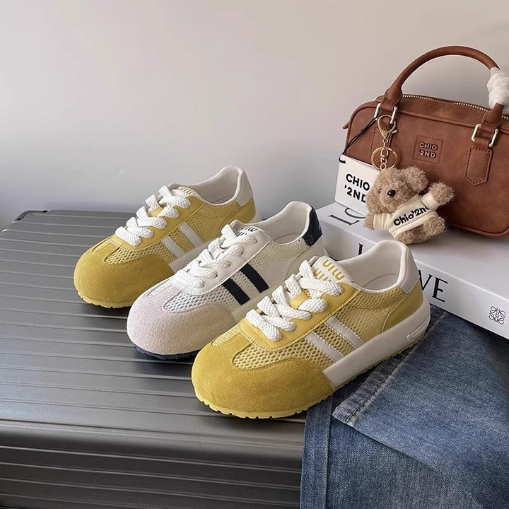Dame Sporty Sneakers med åndbar mesh-overflade og skridsikker sål Stilla
