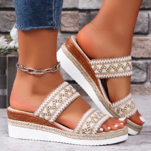 Dame Plateau-Sandaler Stilla