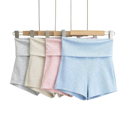 Dame komfortable fitnessshorts med høj talje og åndbart materiale Stilla
