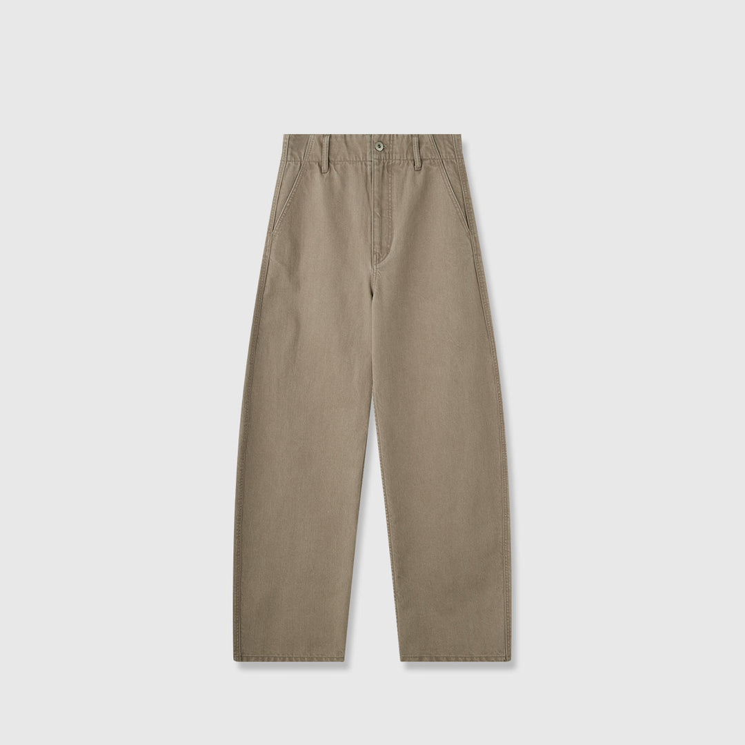 Dame vidde Denim-bukser med høj talje og afslappet snit Stilla