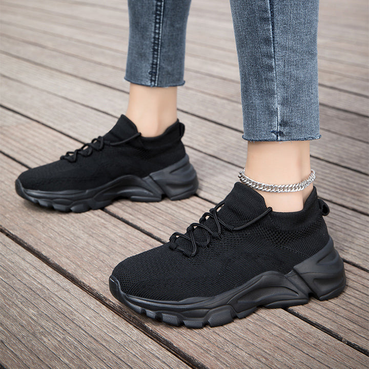 Damer præstationsdygtige strik-sneakers med innovativ sålekonstruktion Stilla