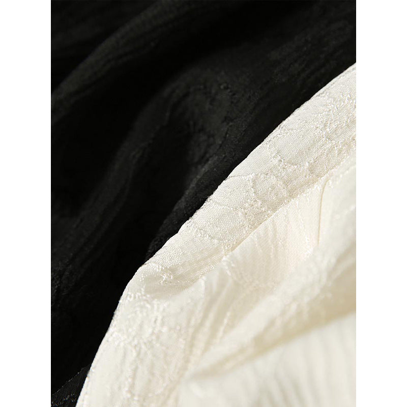 Damer elegant bluse med drapering og fine spidsede accenter Stilla