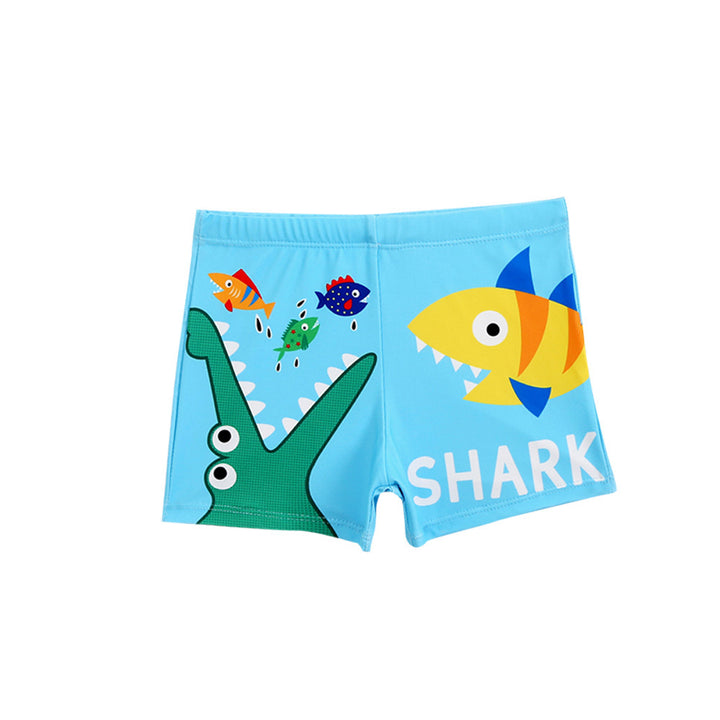 Drengernes bad shorts med maritimt motiv Skovae