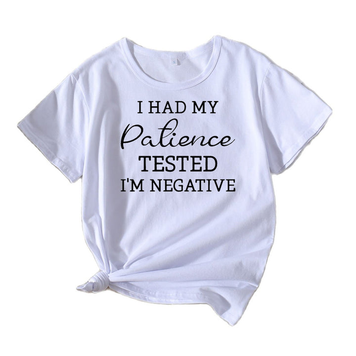 Dame Fritids Humor T-shirt Stilla 1751262452