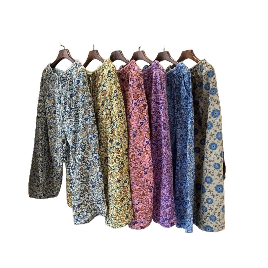 Femme Letvægt Blomsterprint Pyjamabukser Stilla