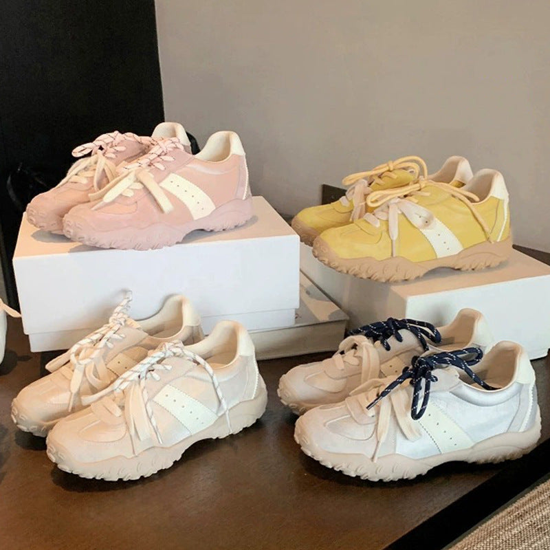 Dame Modische Sneakers med skridsikker profil sål og åndbart overmateriale Stilla