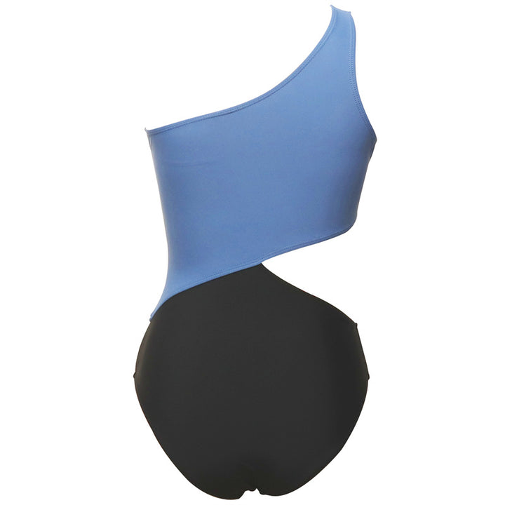 Dame ét-piece badedragt med asymmetrisk snit og cut-out-detaljer Stilla