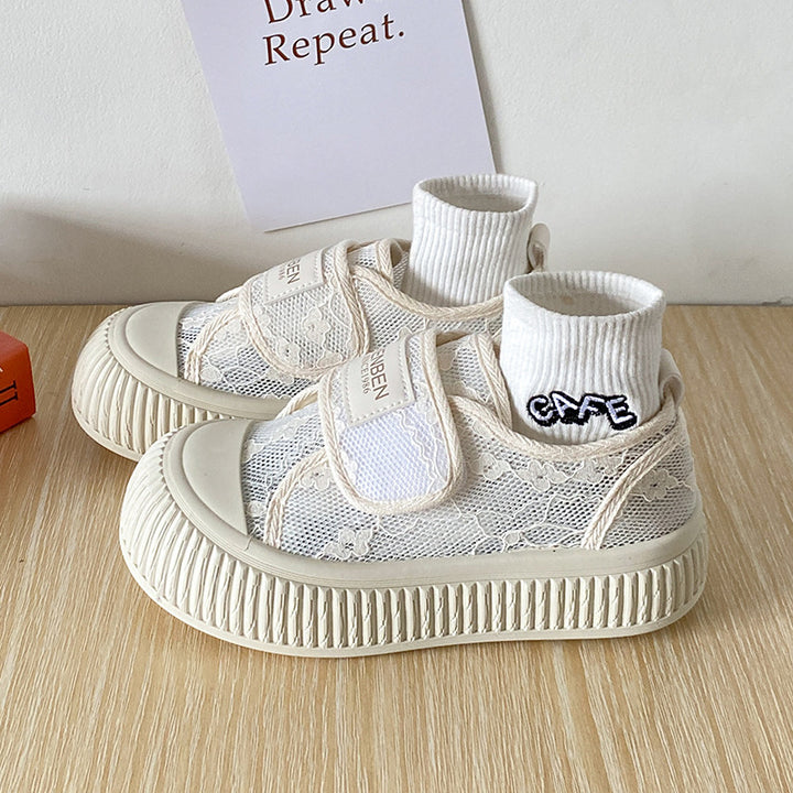 Dame Sneaker med innovativt velcro og trendy design Stilla