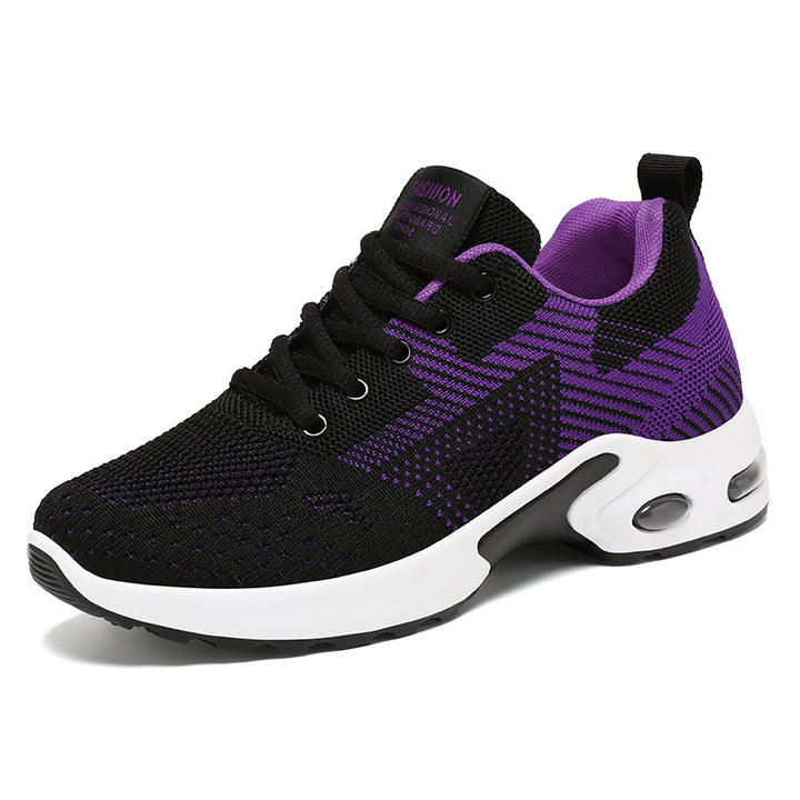 Dame Sporty Air-sneakers med dæmpende komfort-sål Stilla