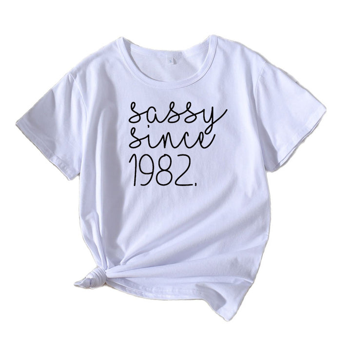 Dame Sassy Statement Grafik T-Shirt Stilla