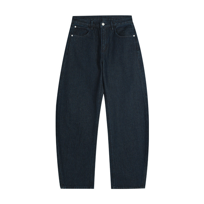 Dame Højtaljede Jeans i afslappet, løstsiddende stil Stilla