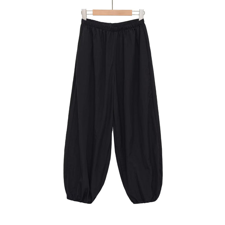 Damer Sporty Sweatpants med elastisk talje og brede ben Skovae
