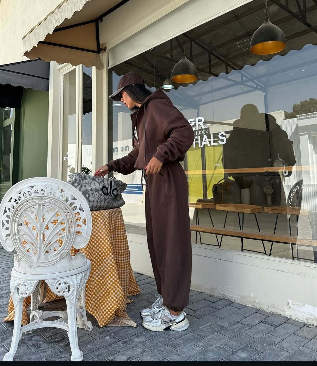 Dame Fleece Jumpsuit med Lynlås og Praktiske Lommer