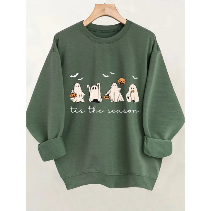 Kvinders sweatshirt med legende skræmmende design Skovae