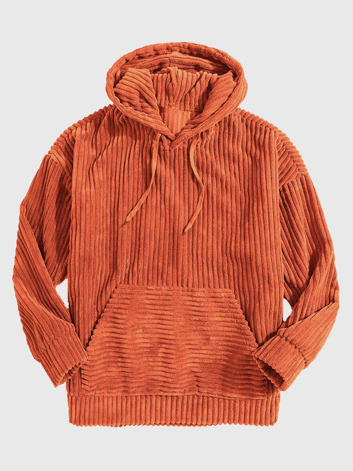 Kvindernes hyggelige hoodie i moderne ribdesign Stilla