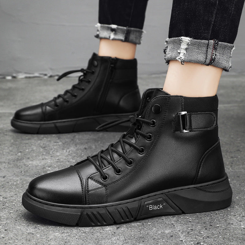 Herrer High-Top Fashion Kampstøvler med forbedret støtte Stilla