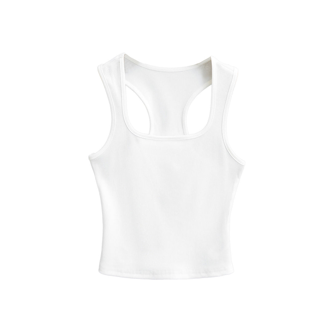 Dame Sporty Racerback-top i åndbart materiale med fugtregulerende egenskaber Stilla