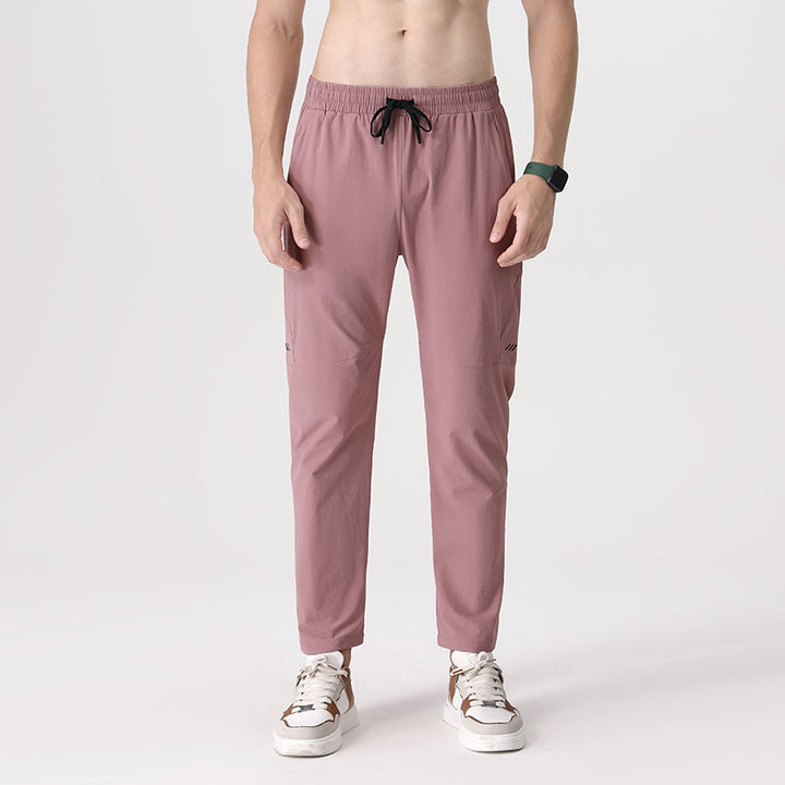 Herre Sporty Fritidshose med elastisk linning og komfortabel pasform Stilla