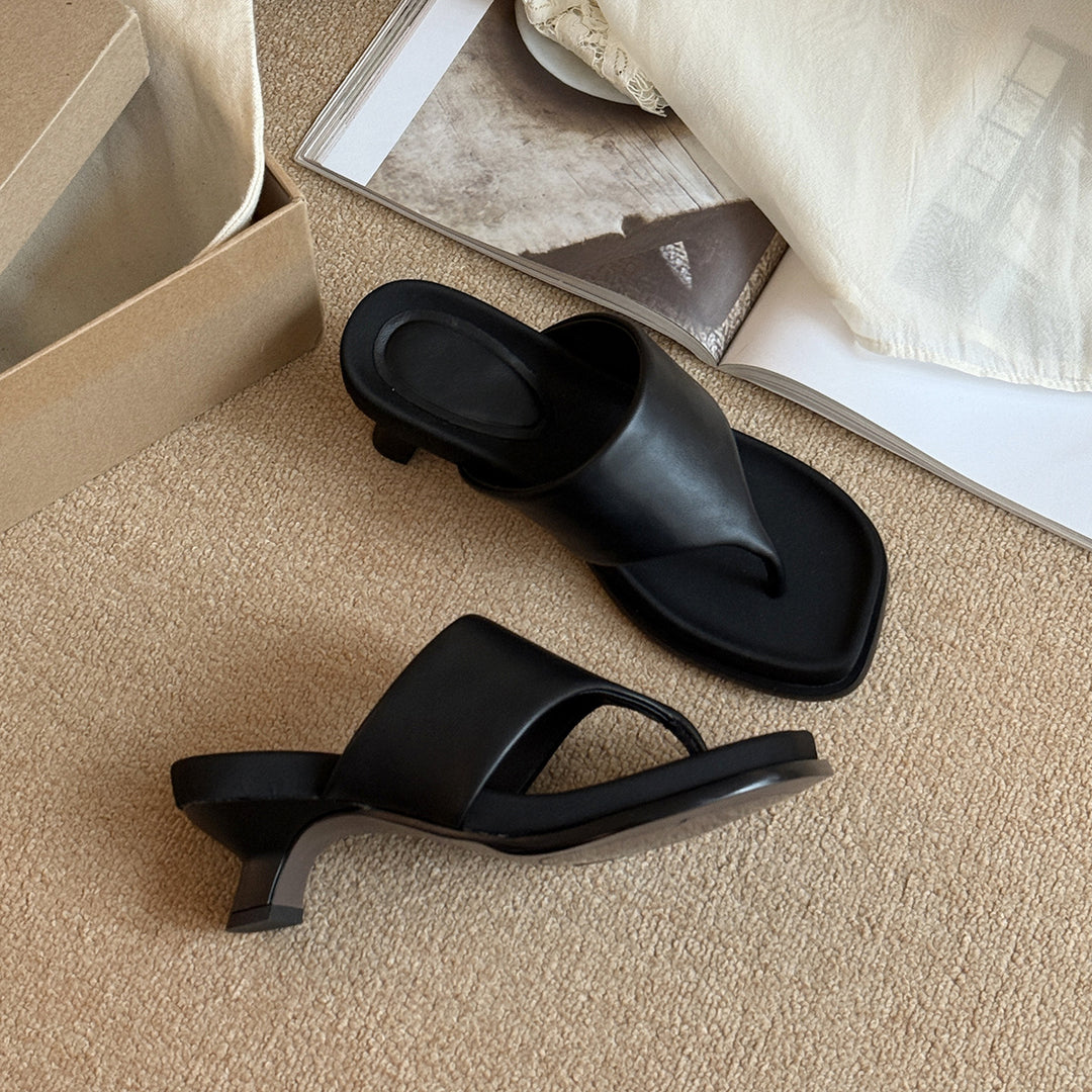 Femme Elegante Krydsbånd Riemchensandaler Stilla