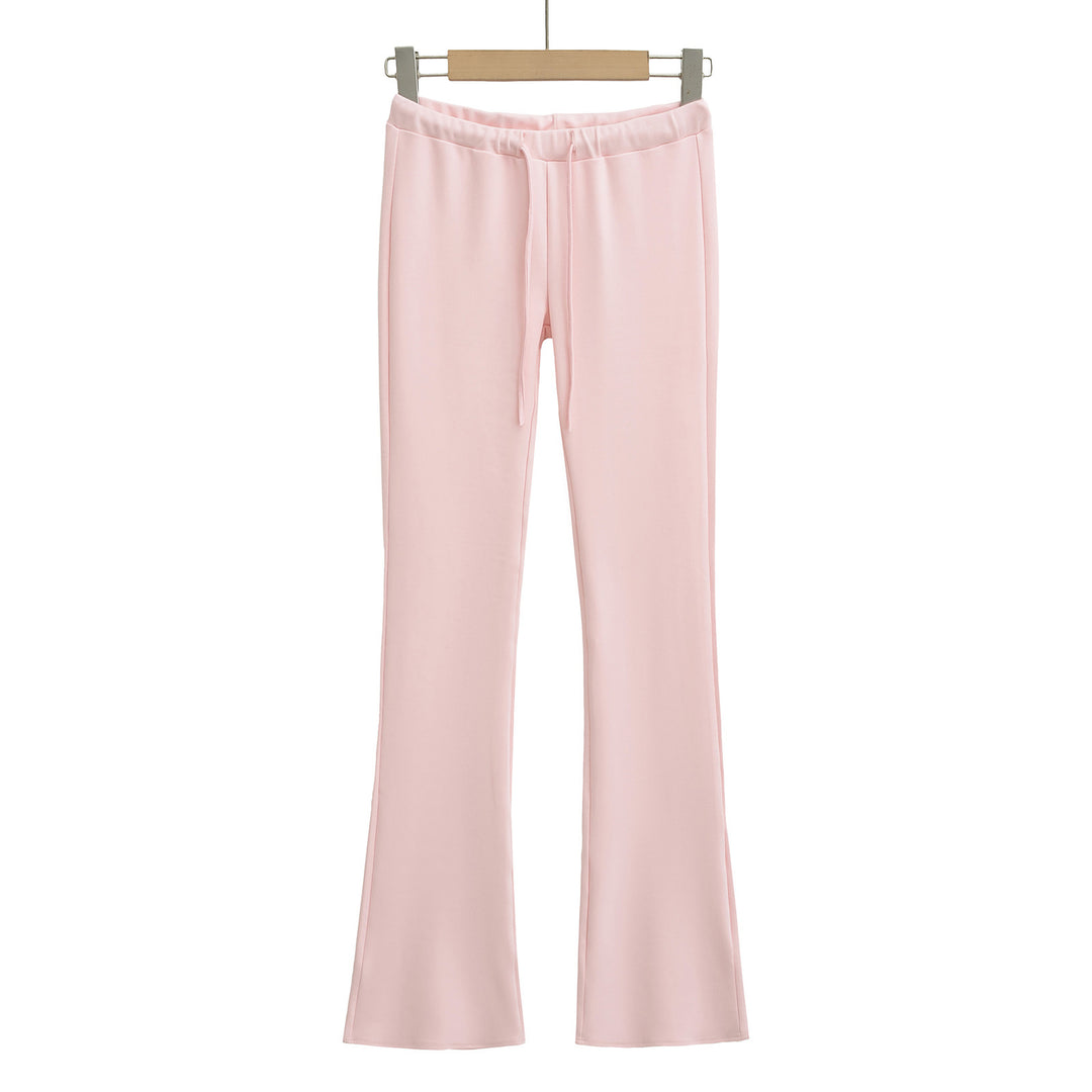 Dame Sporty Flared-bukser med elastisk talje og justerbar snor Stilla