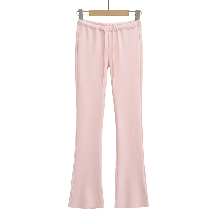 Dame Sporty Flared-bukser med elastisk talje og justerbar snor Stilla