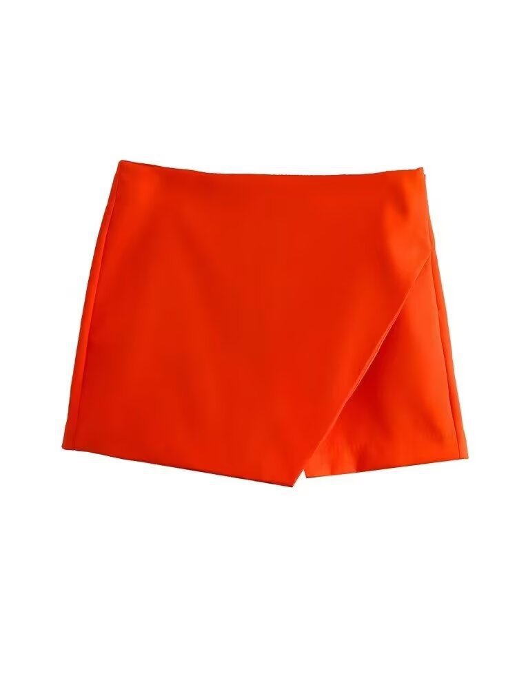Dame mode wrap shorts lavet af højkvalitets, elastisk materiale Skovae