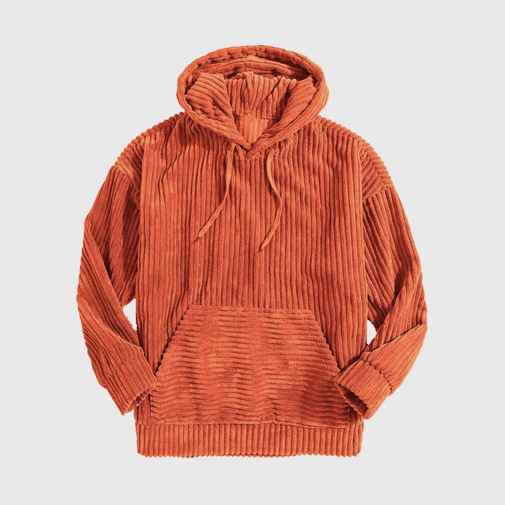 Kvindernes hyggelige hoodie i moderne ribdesign Stilla