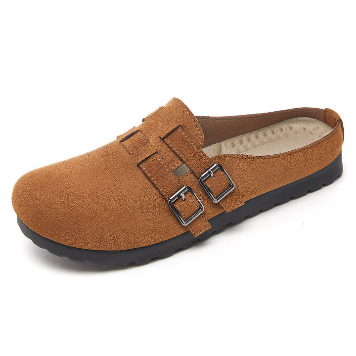 Femme Slip-On Clogs med justerbart spænde-design Stilla