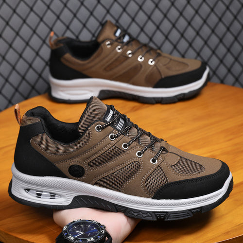 Herre Komfortable Sneakers med åndbar mesh-struktur og dæmpende sål Stilla