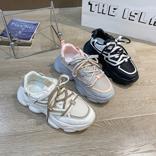 Dame Sporty Sneakers med komfortabel dæmpning og åndbart overmateriale Stilla