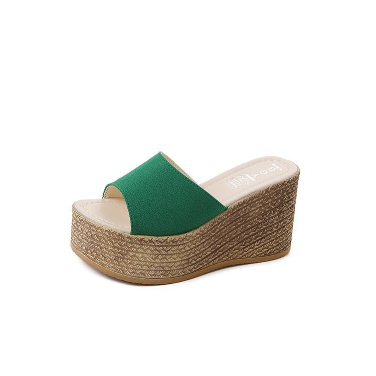 Dame Plateau Sandaler med lukket tåparti og tyk sål Stilla