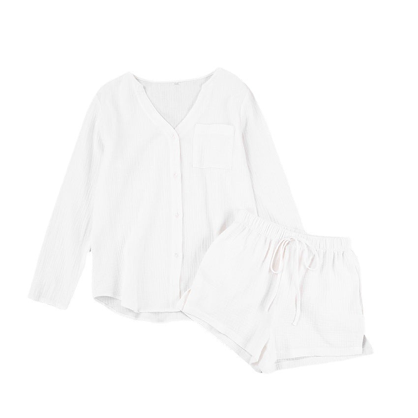 Dame Cozy Button-Up Loungewear Set Stilla