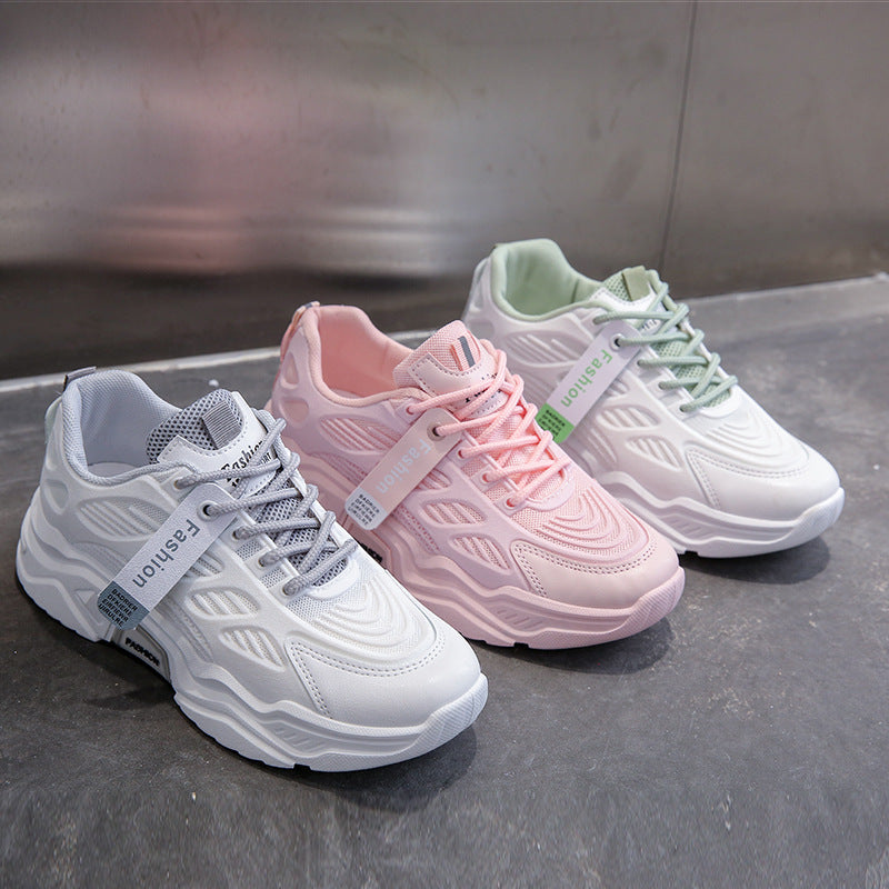 Dame mode sneakers med høj bærekomfort og åndbart overmateriale Stilla