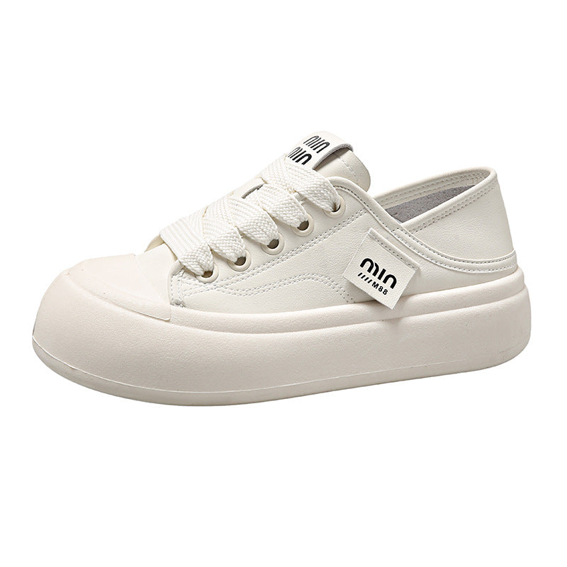 Dame Komfortable Sneakers i moderne design med tyk sål og åndbare materialer Stilla