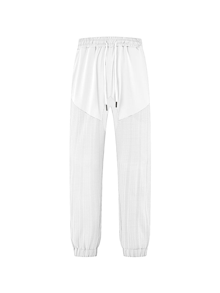Herre sporty fritidsbukser med elastisk talje og åndbare indsatser Stilla