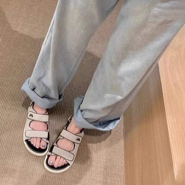 Dame Komfortable Justerbare Sandaler med skridsikker sål og åndbart overmateriale Stilla
