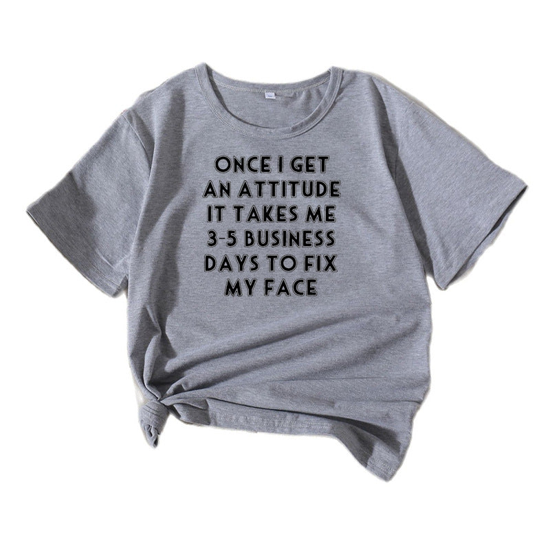 Kvinder Komedie Grafik T-Shirt Stilla 1751262432