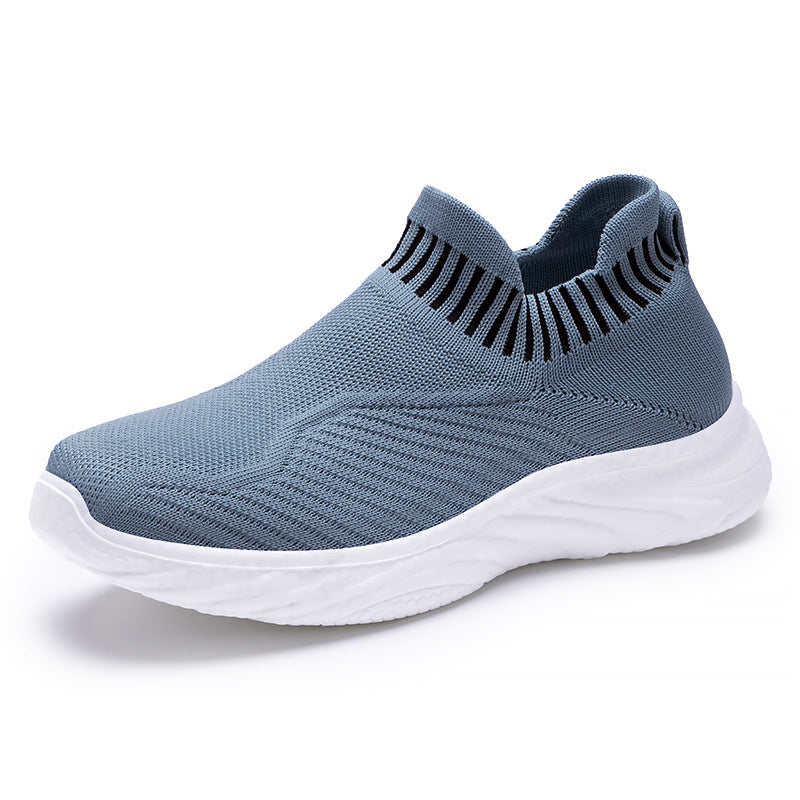 Damer Let Slip-On Sport-Sneakers med innovativ mesh-konstruktion og fleksibel sål Stilla